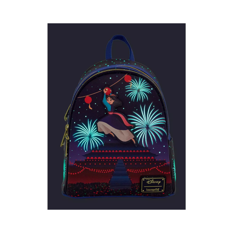 Sac à dos Fireworks Mulan LOUNGEFLY