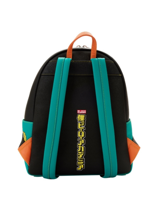 Sac à dos Deku triple pocket scène My héro academia LOUNGEFLY