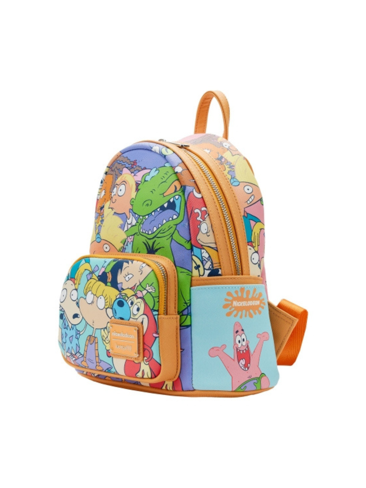 Sac à dos Nicks 90s color block Nickelodeon LOUNGEFLY