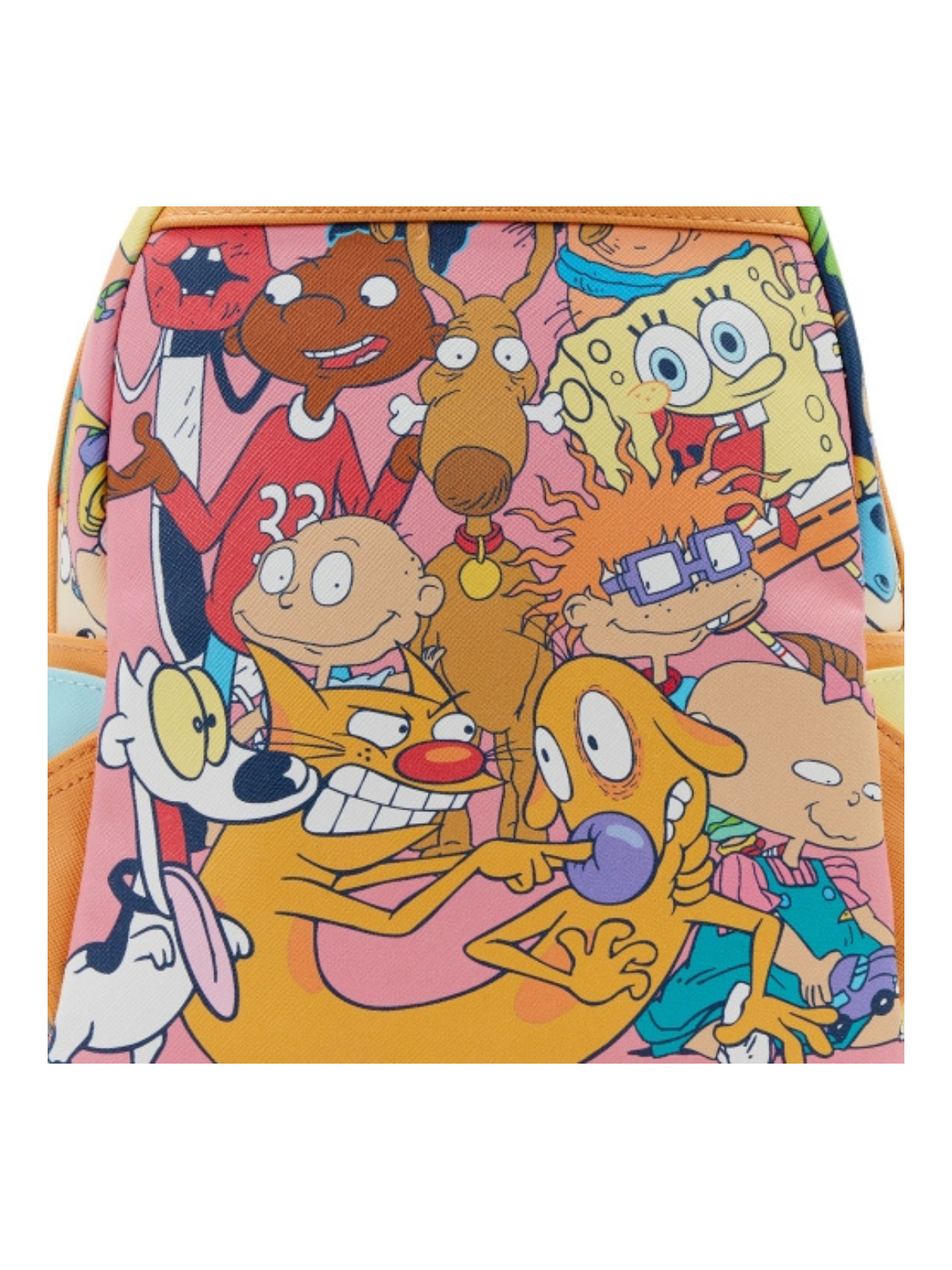 Sac à dos Nicks 90s color block Nickelodeon LOUNGEFLY