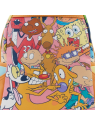 Sac à dos Nicks 90s color block Nickelodeon LOUNGEFLY