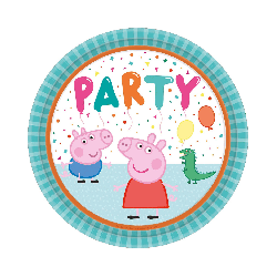 Assiettes carton Peppa Pig x8 9906329-66