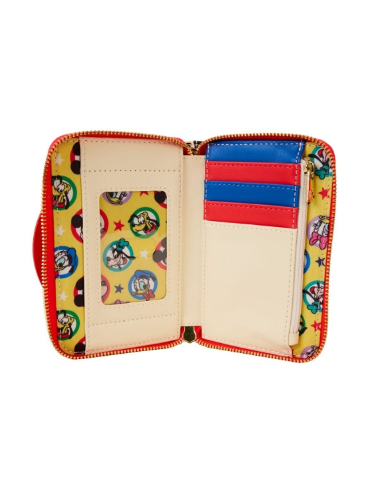 Portefeuille Mickey and friends classic LOUNGEFLY