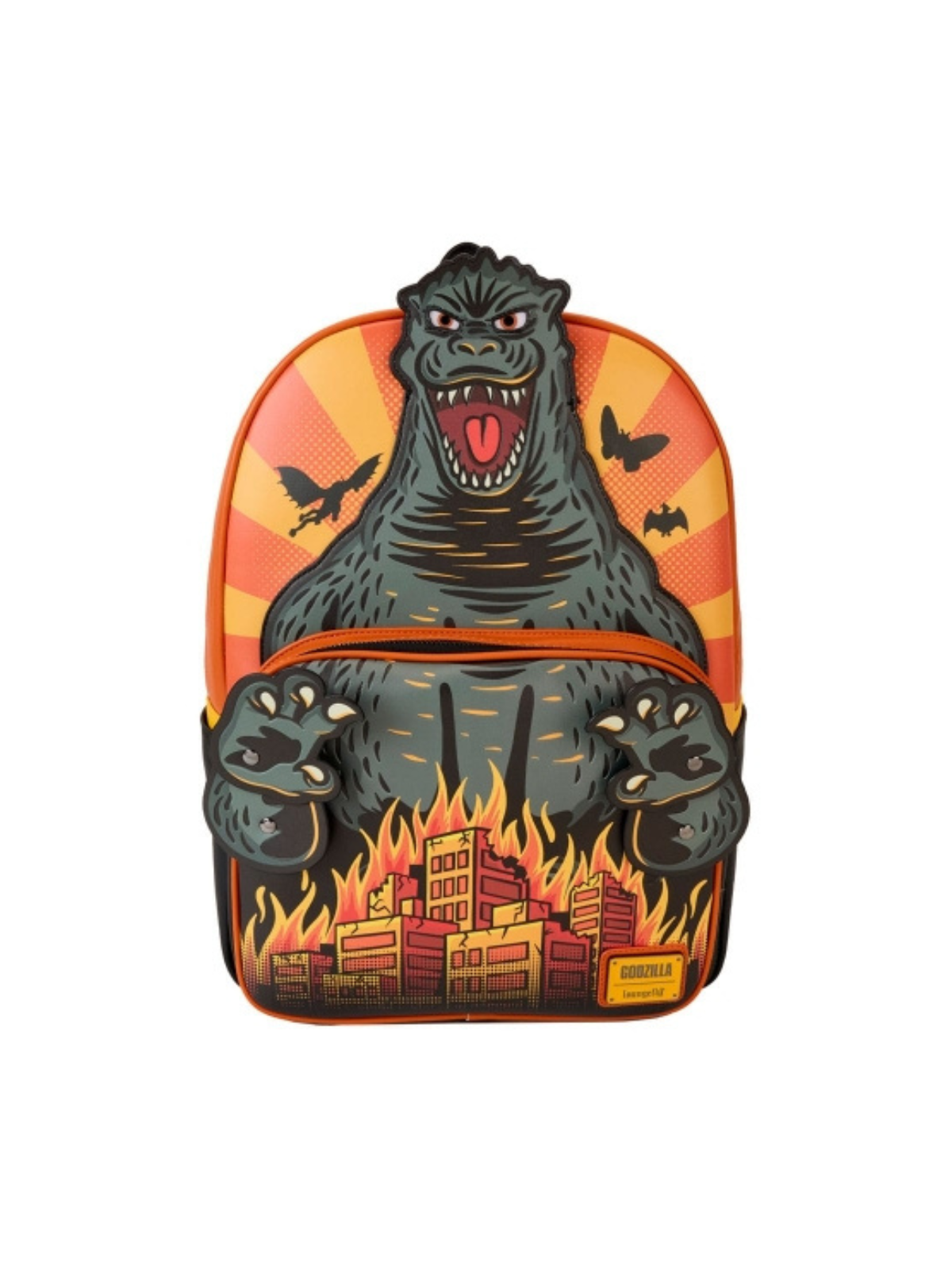 Sac à dos Full size godzilla cosplay LOUNGEFLY