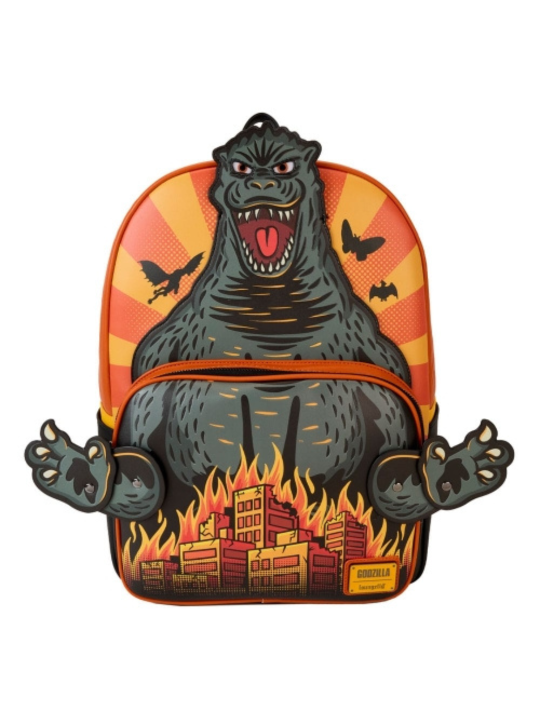 Sac à dos Full size godzilla cosplay LOUNGEFLY