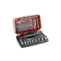 Coffret  douilles 1/4" 6 pans métrique et embouts 38 pcs- FACOM R2NANOPB