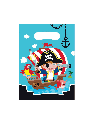 Sachets Bonbons anniversaire Pirates x8 9902125