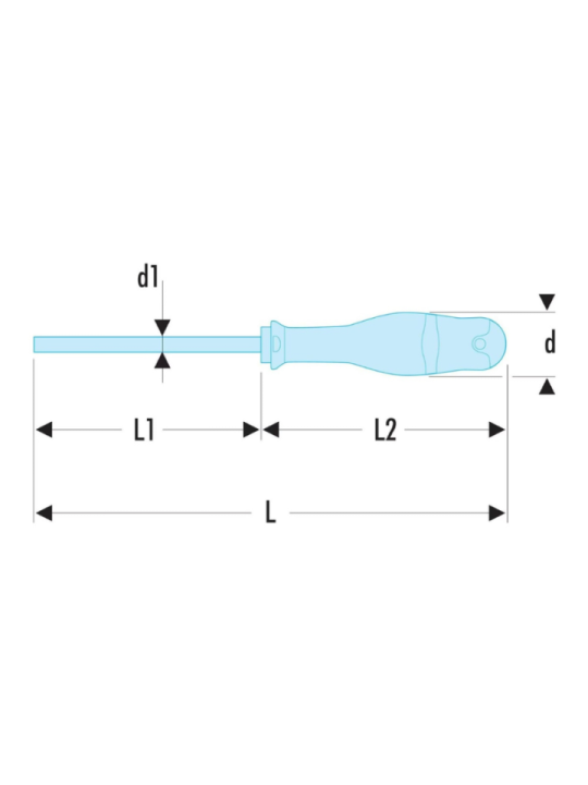 Tournevis cruciforme - FACOM ATP0X75