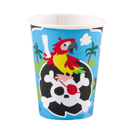 Gobelets carton Pirates x8 9902121-66
