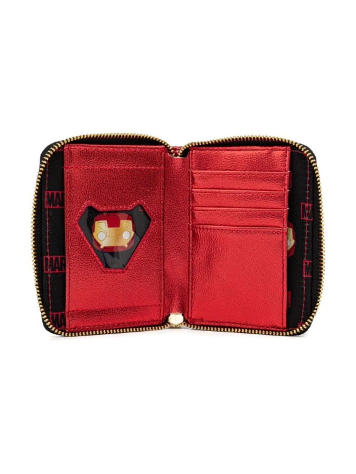 Portefeuille Pop! Iron man head LOUNGEFLY