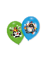 Ballons Pirates bleu et vert x6 9902174