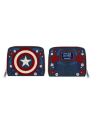 Portefeuille floral shield Captain America LOUNGEFLY