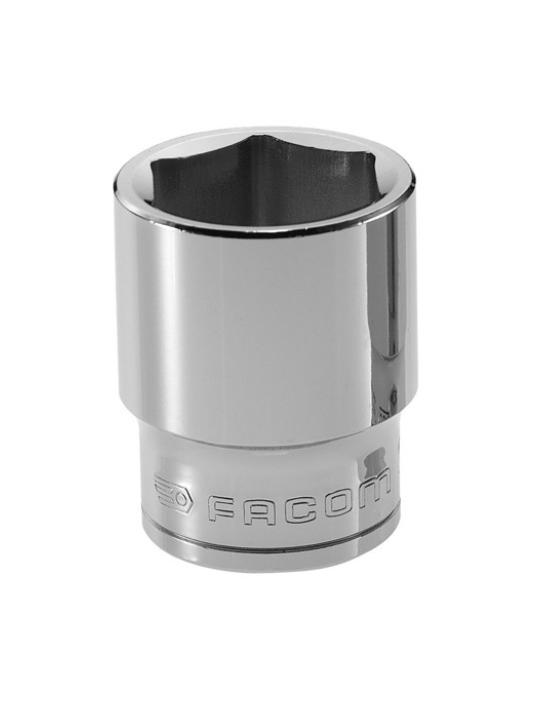 Douille 1/2" 6 Pans Métrique 30 mm Facom S.30H : serrage puissant