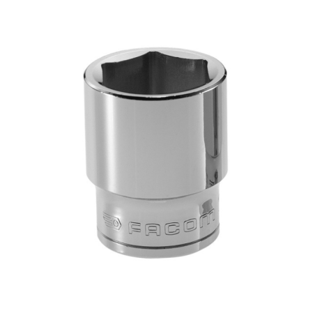 Douille 1/2" 6 Pans Métrique 30 mm Facom S.30H : serrage puissant