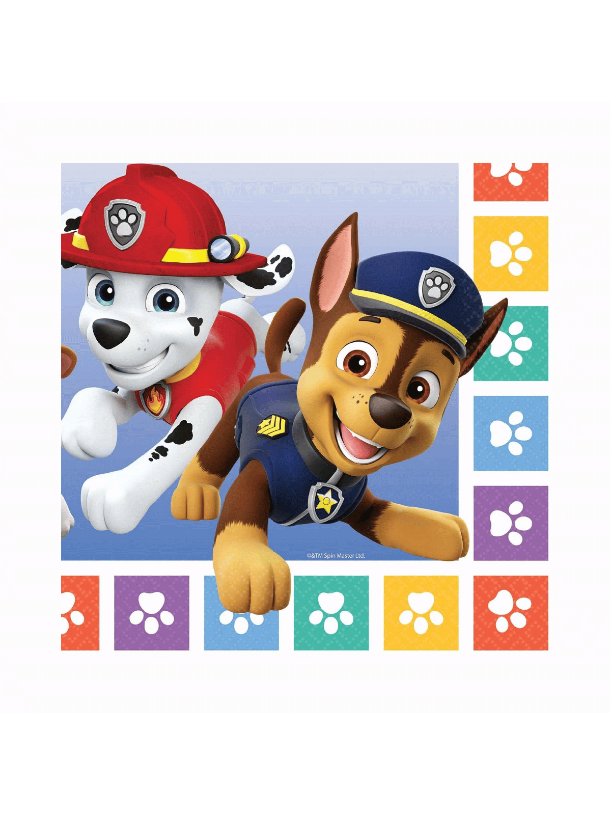 Serviettes papier Pat Patrouille x16 9914237