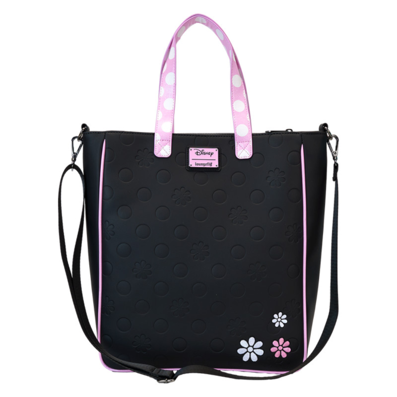 Tote bag "Floral rock the dot" Minnie Mouse LOUNGEFLY