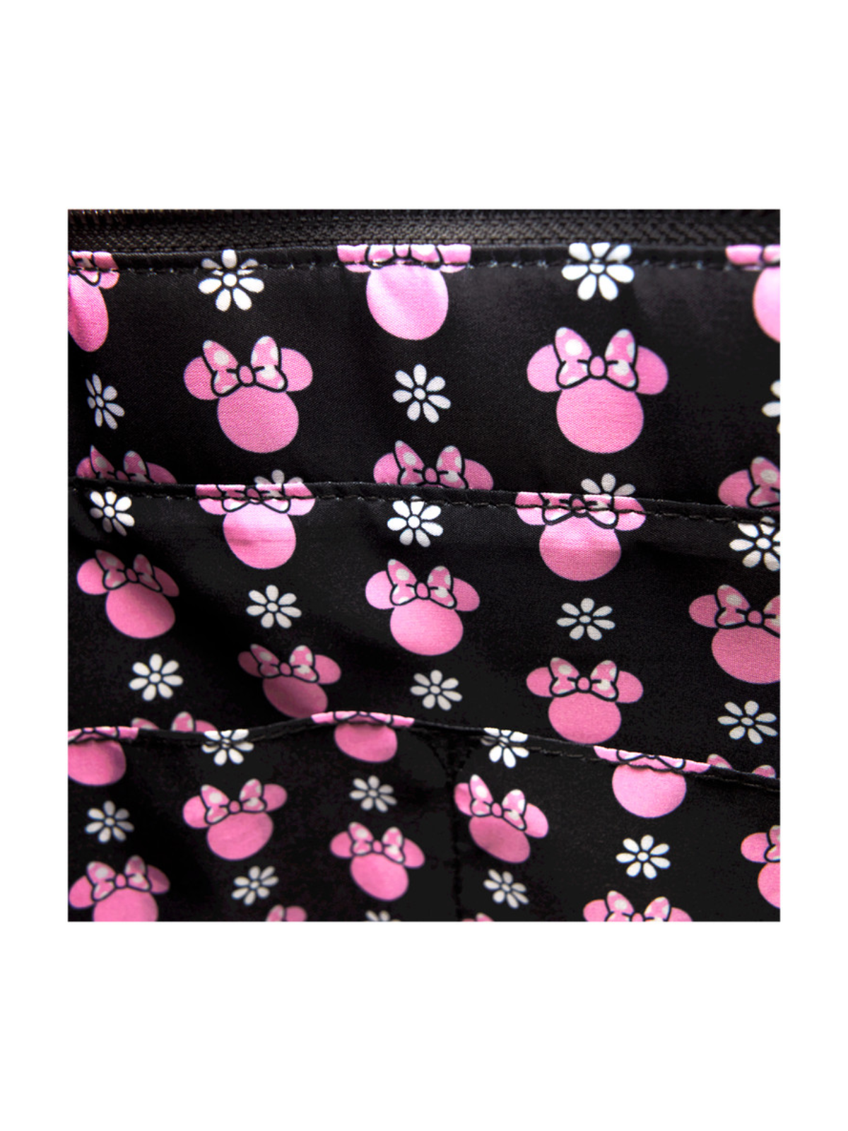Tote bag "Floral rock the dot" Minnie Mouse LOUNGEFLY