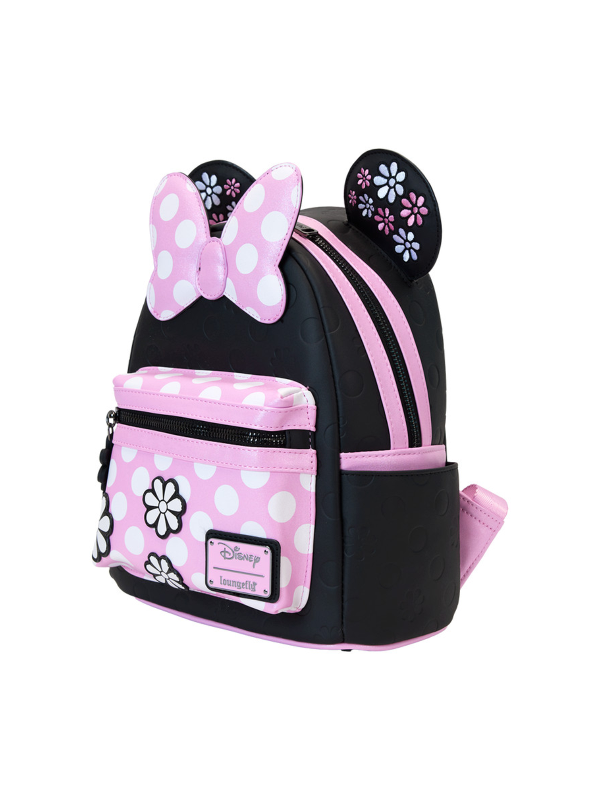 Sac à dos "Floral rock the dot" Minnie Mouse LOUNGEFLY