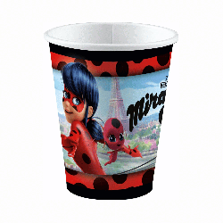 Gobelets carton Miraculous x8 9902874-66