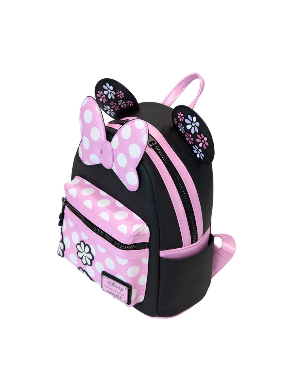Sac à dos "Floral rock the dot" Minnie Mouse LOUNGEFLY