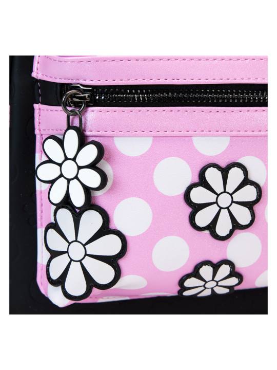 Sac à dos "Floral rock the dot" Minnie Mouse LOUNGEFLY