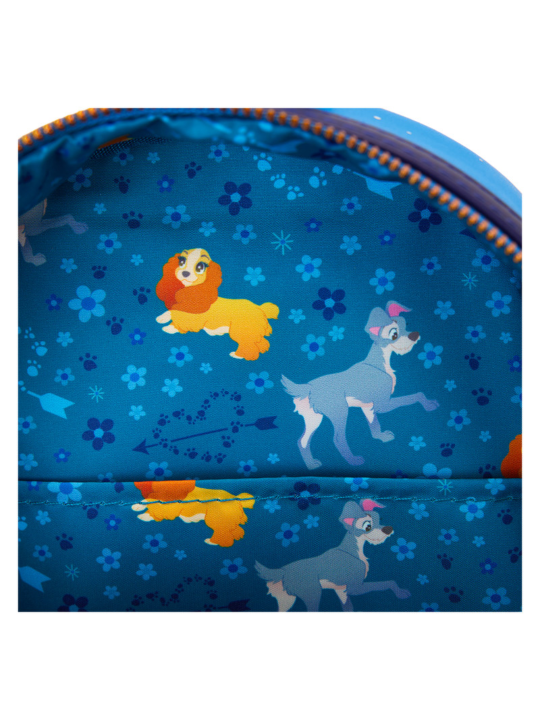 Sac à dos La belle et le clochard 70ème anniversaire LOUNGEFLY