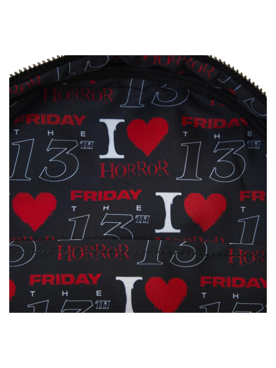 Sac à dos I heart horror Vendredi 13 LOUNGEFLY