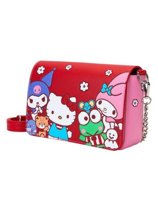 Sac à bandoulière Color block Hello kitty and friends LOUNGEFLY