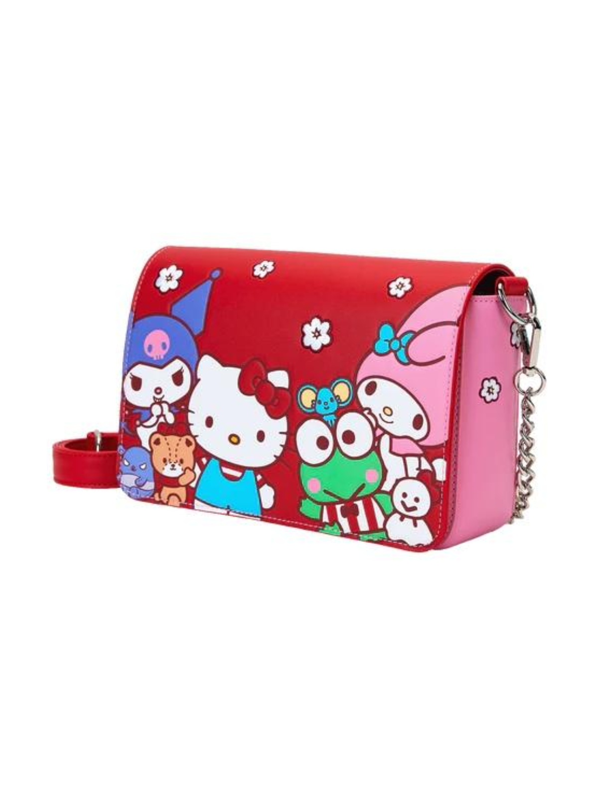 Sac à bandoulière Color block Hello kitty and friends LOUNGEFLY
