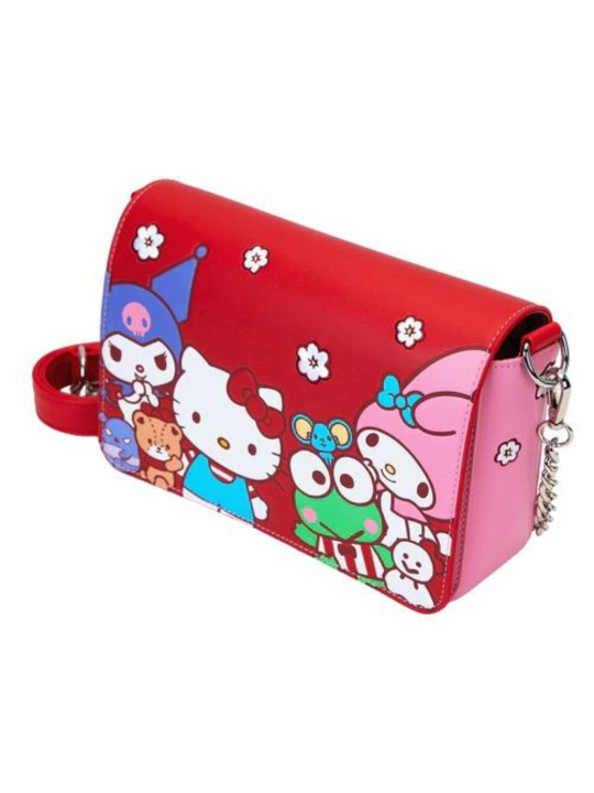 Sac à bandoulière Color block Hello kitty and friends LOUNGEFLY