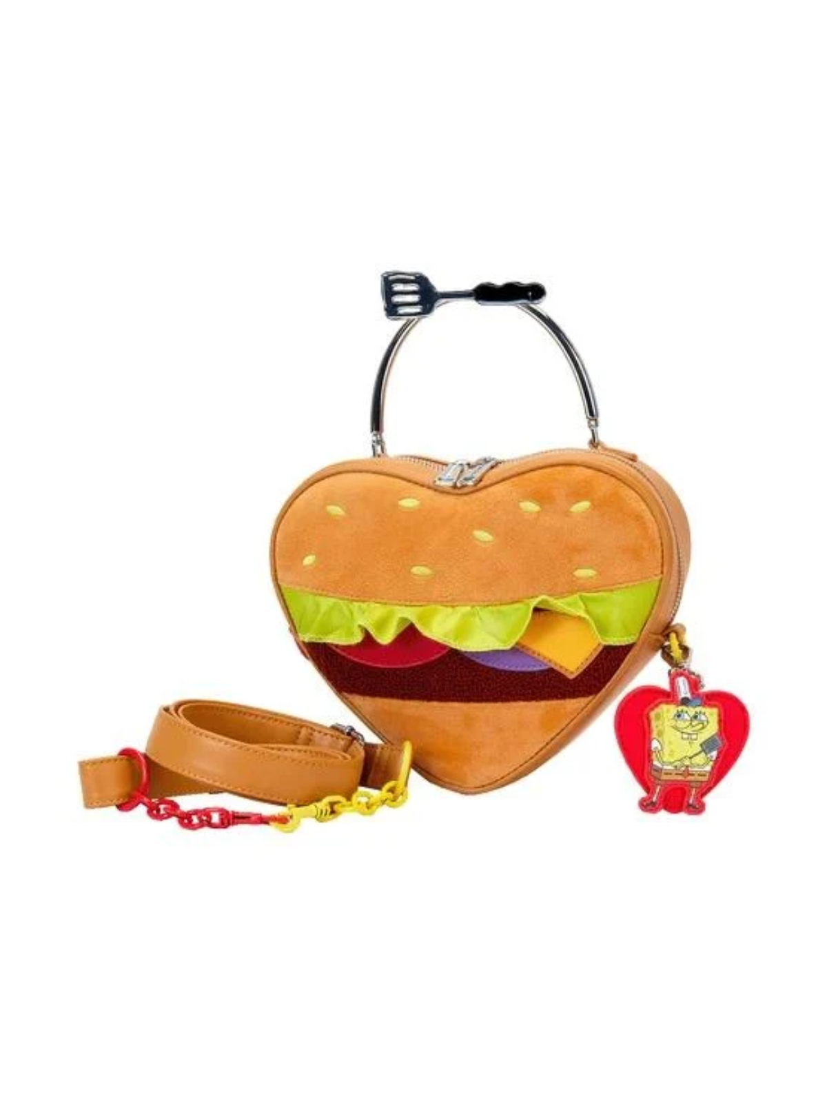 Sac à bandoulière Krabby patty Bob l'éponge LOUNGEFLY