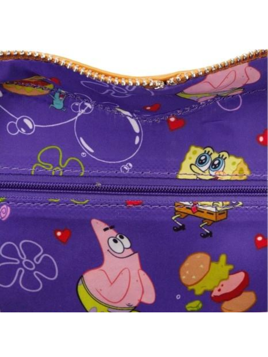 Sac à bandoulière Krabby patty Bob l'éponge LOUNGEFLY
