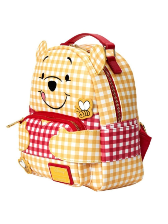 Sac à dos Gingham Winnie l'ourson LOUNGEFLY