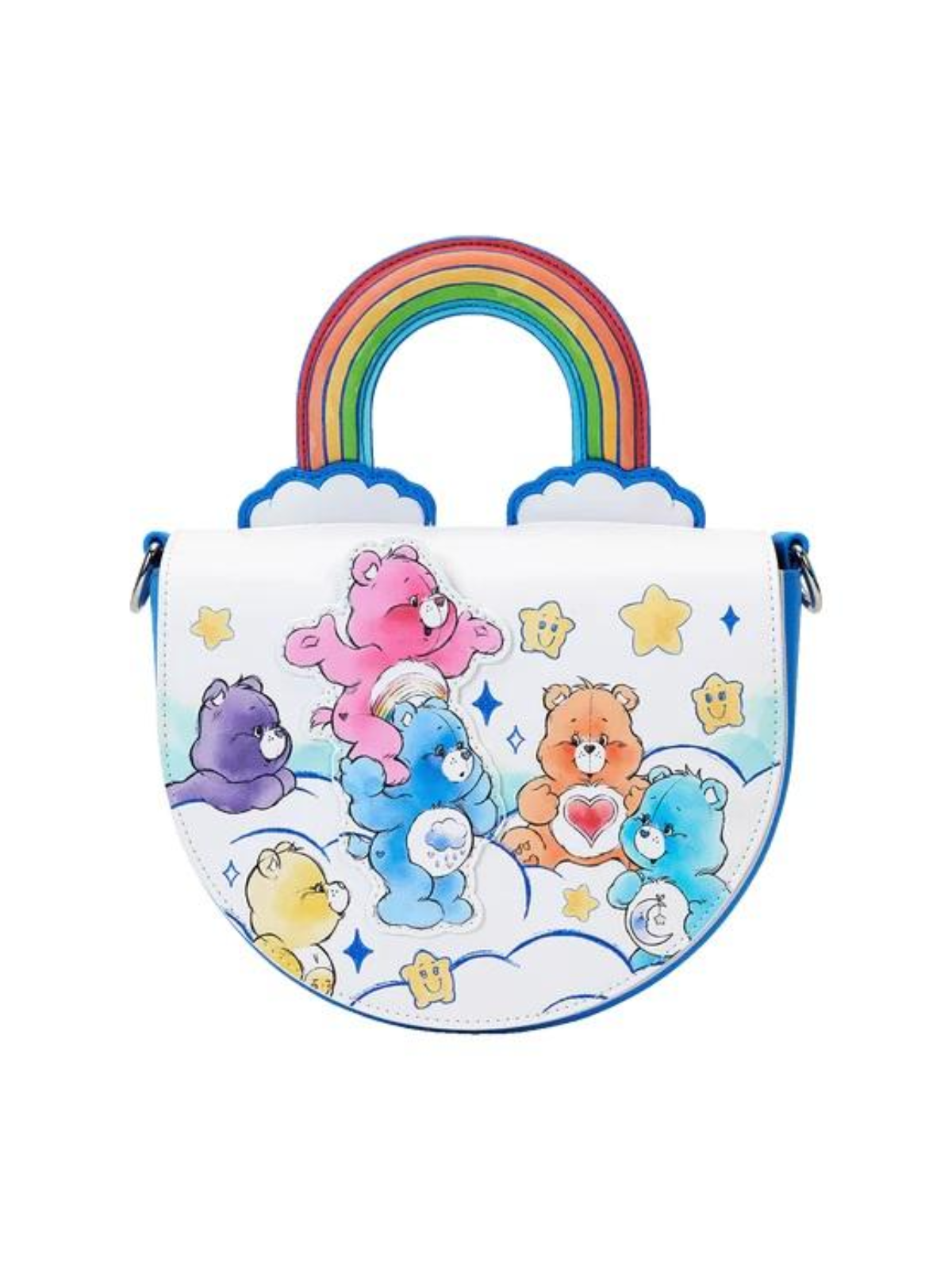 Sac à bandoulière Rainbow Bisounours LOUNGEFLY