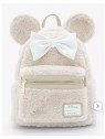 Sac à dos Faux Fur Sherpa Minnie Mouse LOUNGEFLY