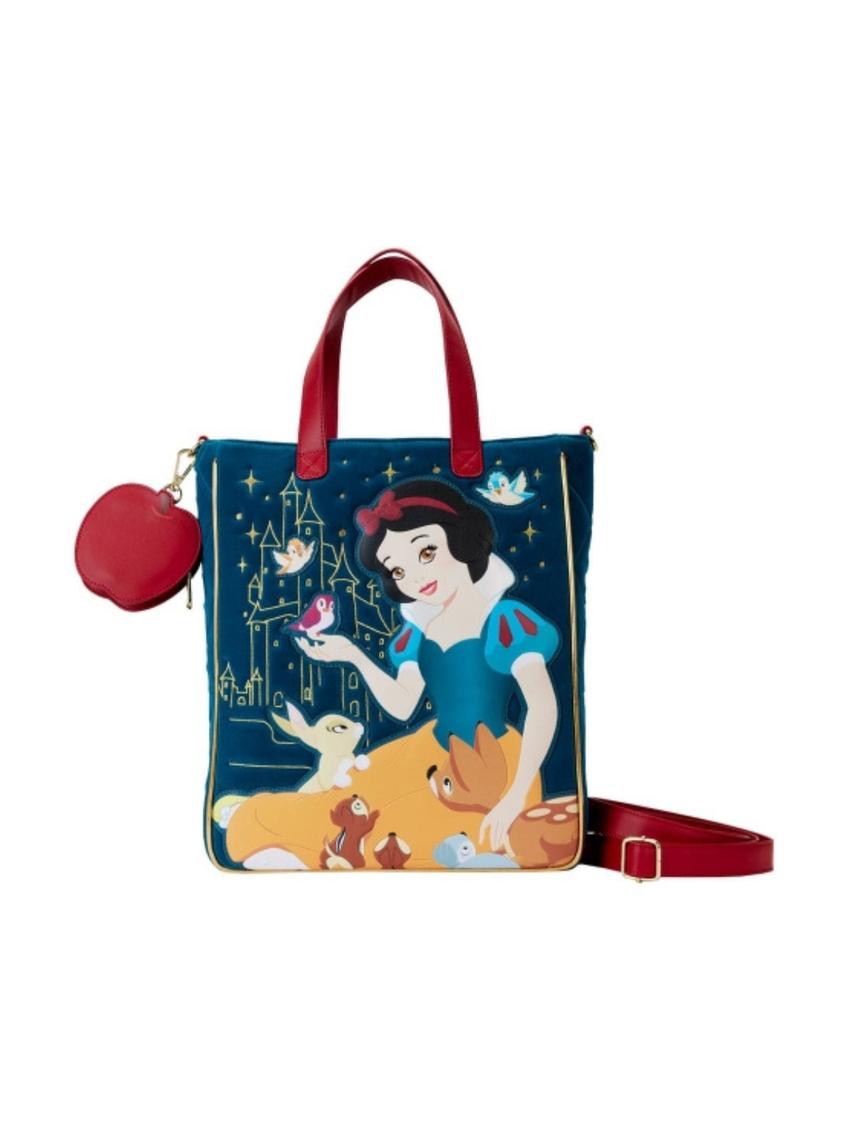 Sac à bandoulière héritage quilted Blanche-neige LOUNGEFLY