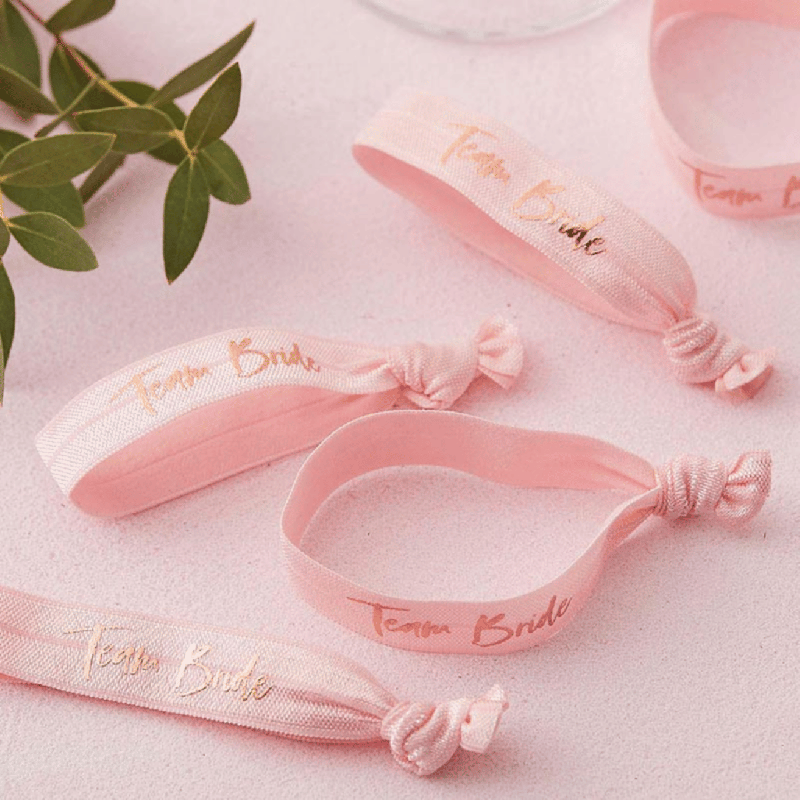 Bracelets Pink Team Bride FH226 x5
