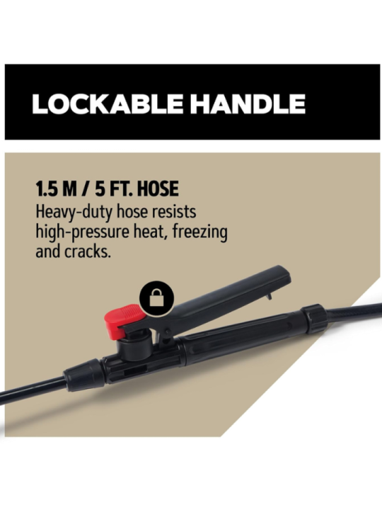 Pulvérisateur à dos 20 L OREGON 518771 Traitement efficace