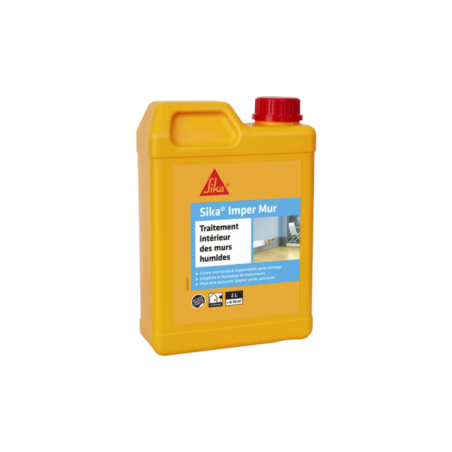 Sika Imper Mur – Traitement résine anti-humidité murs intérieurs
