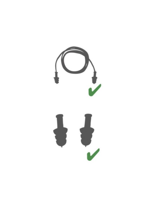 Bouchons d'Oreilles Anti-Bruit 50 pcs CONICFIR050 DELTAPLUS : Protection Auditive