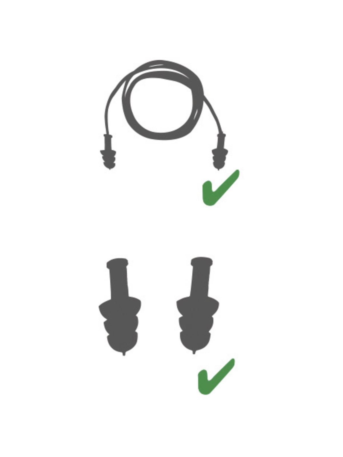 Bouchons d'Oreilles Anti-Bruit 50 pcs CONICFIR050 DELTAPLUS : Protection Auditive