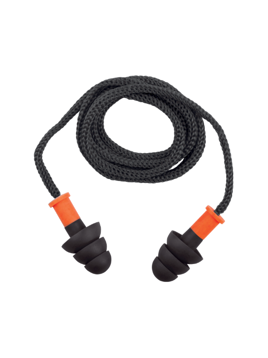 DELTAPLUS 10 paires de Bouchons d'Oreilles reutilisables
