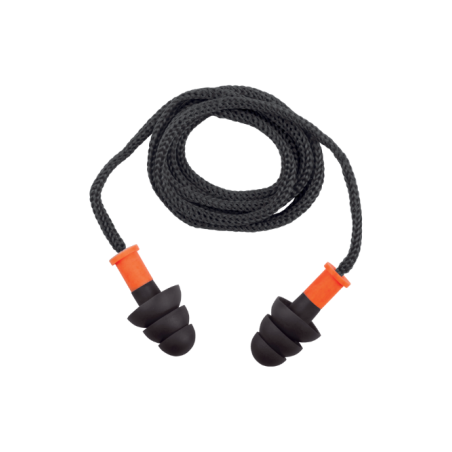 DELTAPLUS 10 paires de Bouchons d'Oreilles reutilisables
