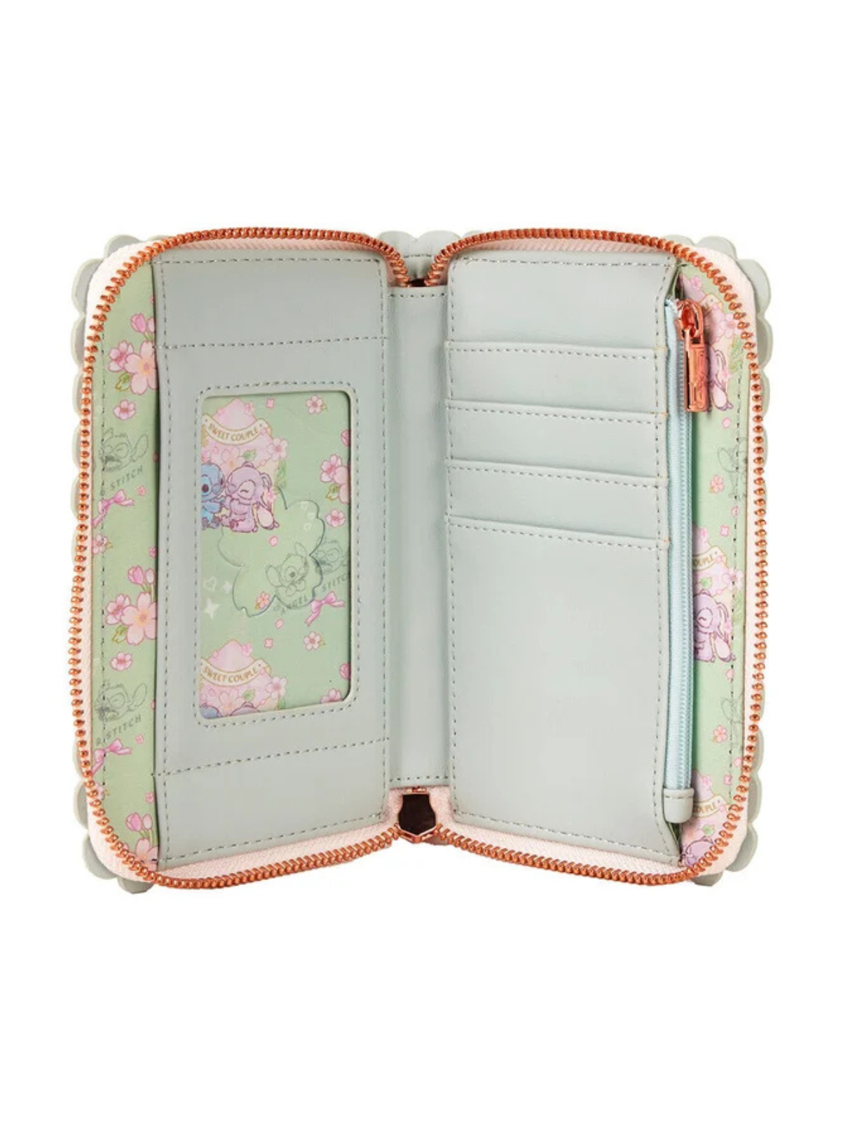 Portefeuille Cherry blossom Stitch LOUNGEFLY