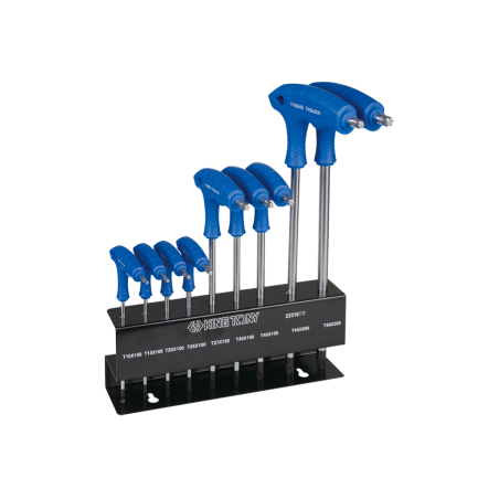 Jeux de clés mâles 9 pièces - KING TONY 22319TR