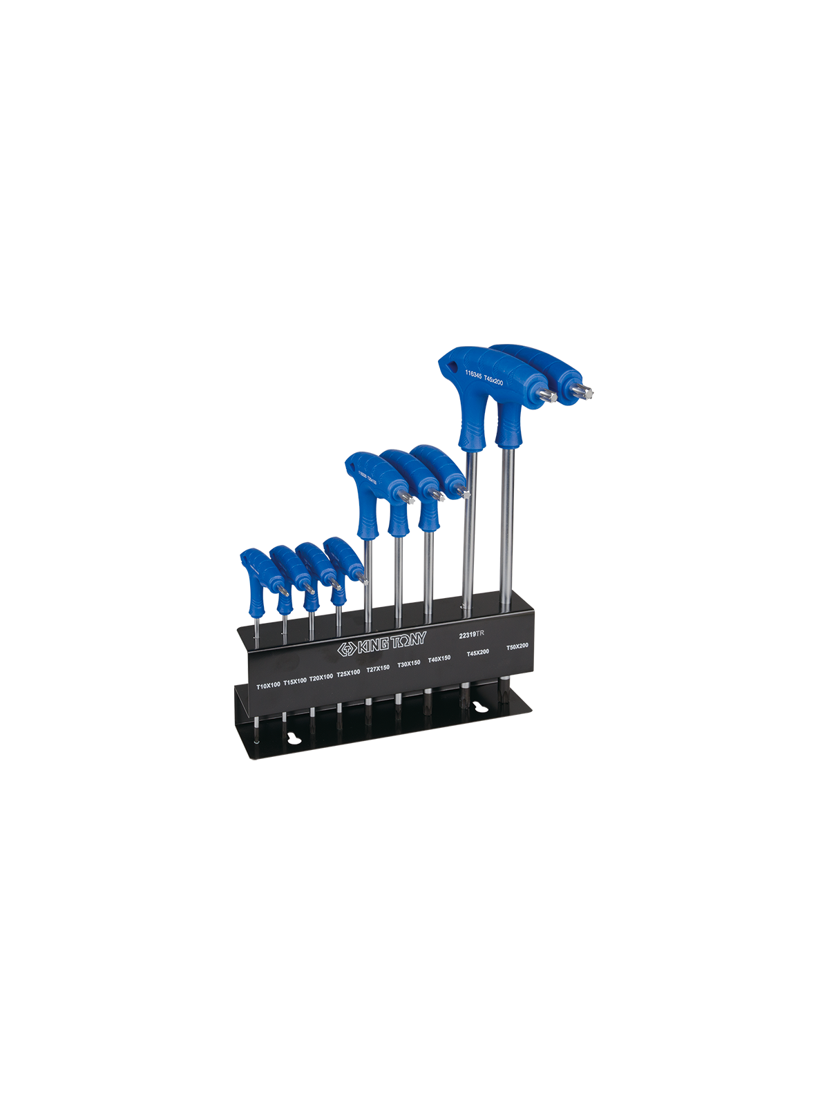 Jeux de clés mâles 9 pièces - KING TONY 22319TR