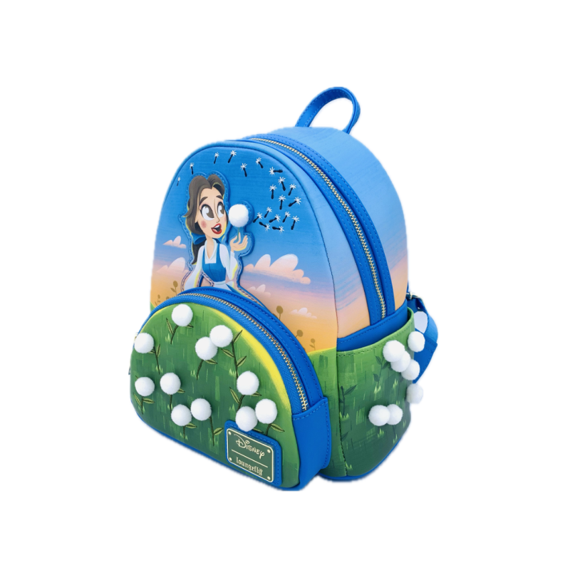 Sac à dos Belle flower puffs La belle & la bête LOUNGEFLY