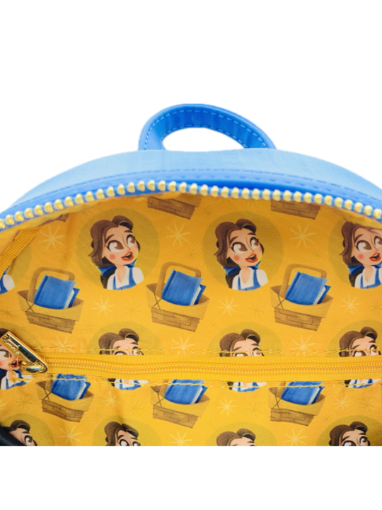 Sac à dos Belle flower puffs La belle & la bête LOUNGEFLY
