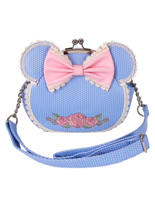 Sac à bandoulière floral Minnie Mouse LOUNGEFLY