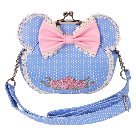 Sac à bandoulière floral Minnie Mouse LOUNGEFLY